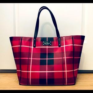 ♠️ Kate Spade ♠️ Beautiful Plaid Tote